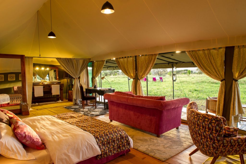 Kaskaz Mara Camp Tented Room