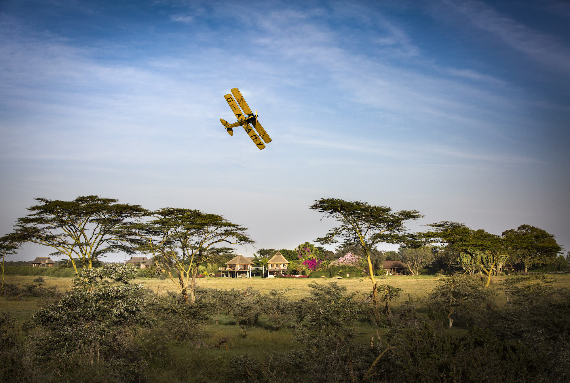 Kenya - Laikipia - 12890 - Segera Retreat plane