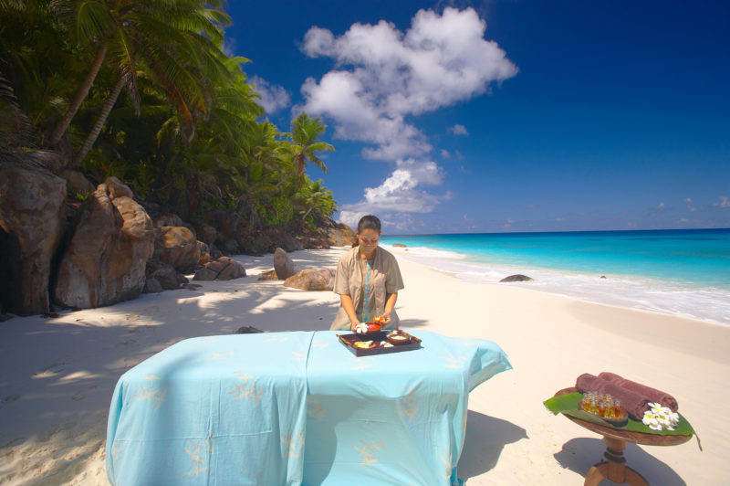 Seychelles - Fregate Island -1554 - Fregate Island Private - Spa treatment at the beach