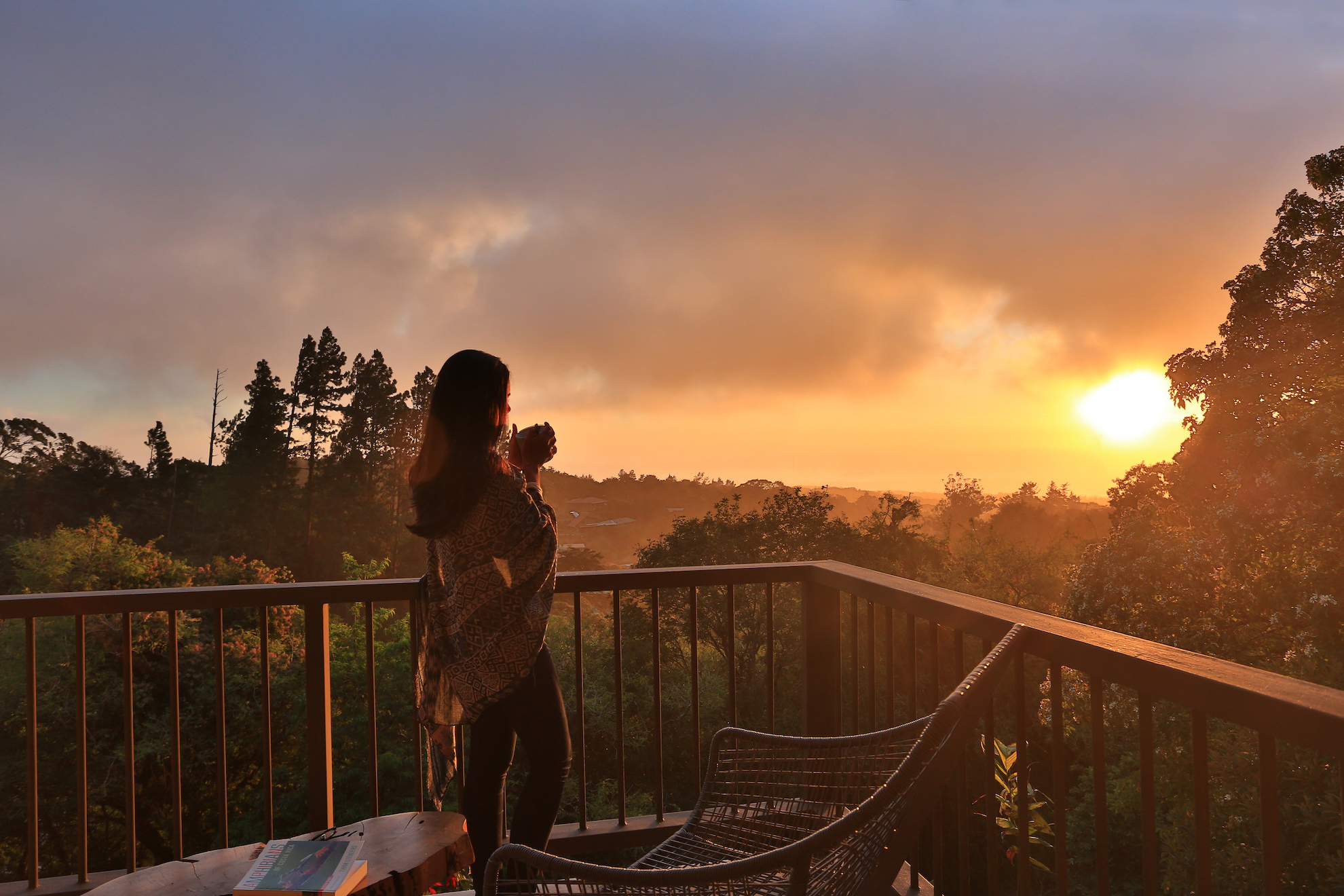 Costa Rica - Monteverde - 1570 - Senda Monteverde sunrise