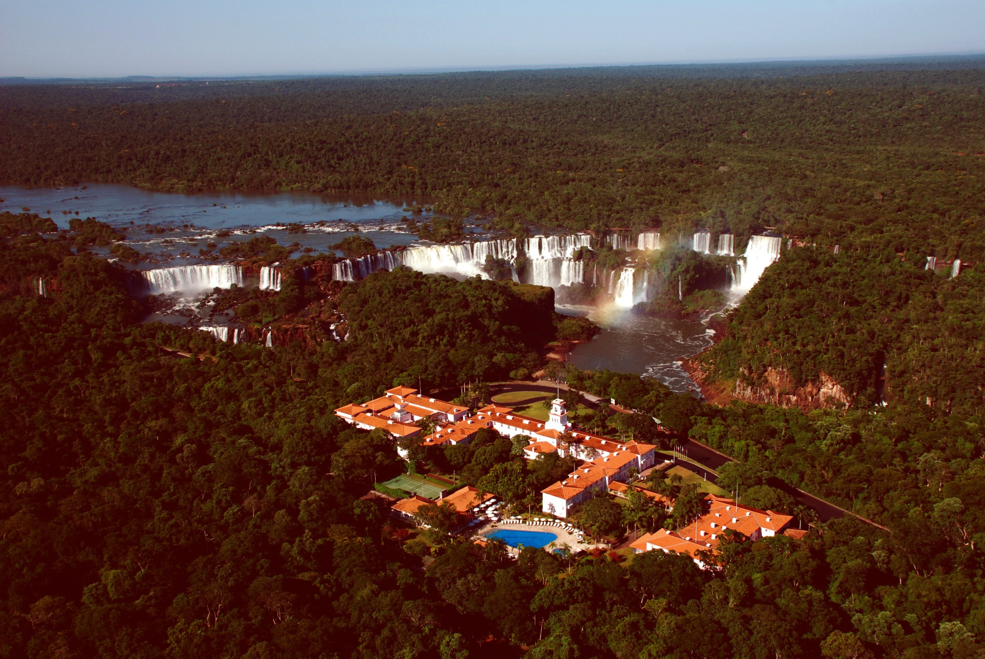 Argentina - Puerto Iguazu - 1584 - Das Cataratas From Above