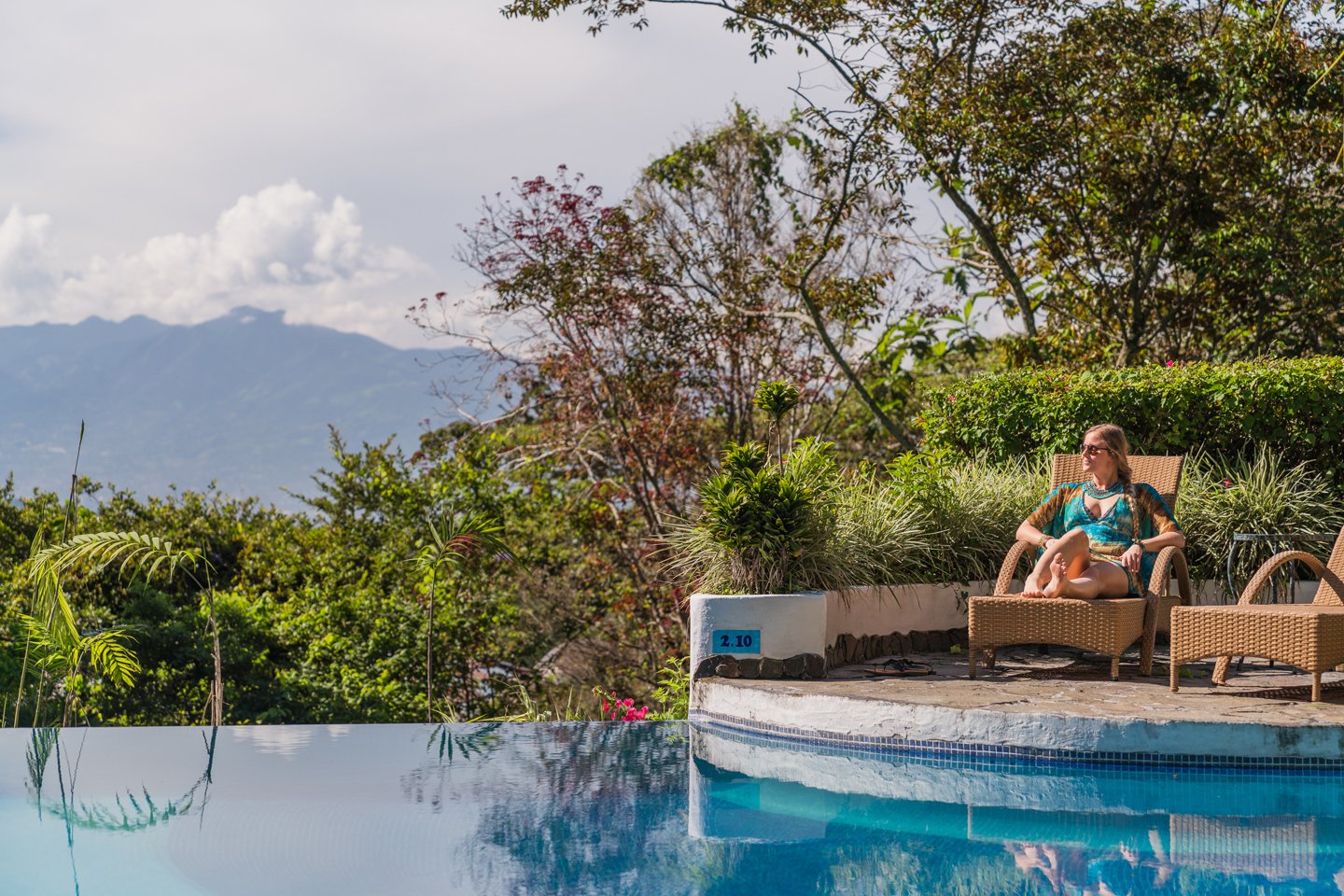 Costa Rica - Heredia - 1570 - Finca Rosa Blanca Pool