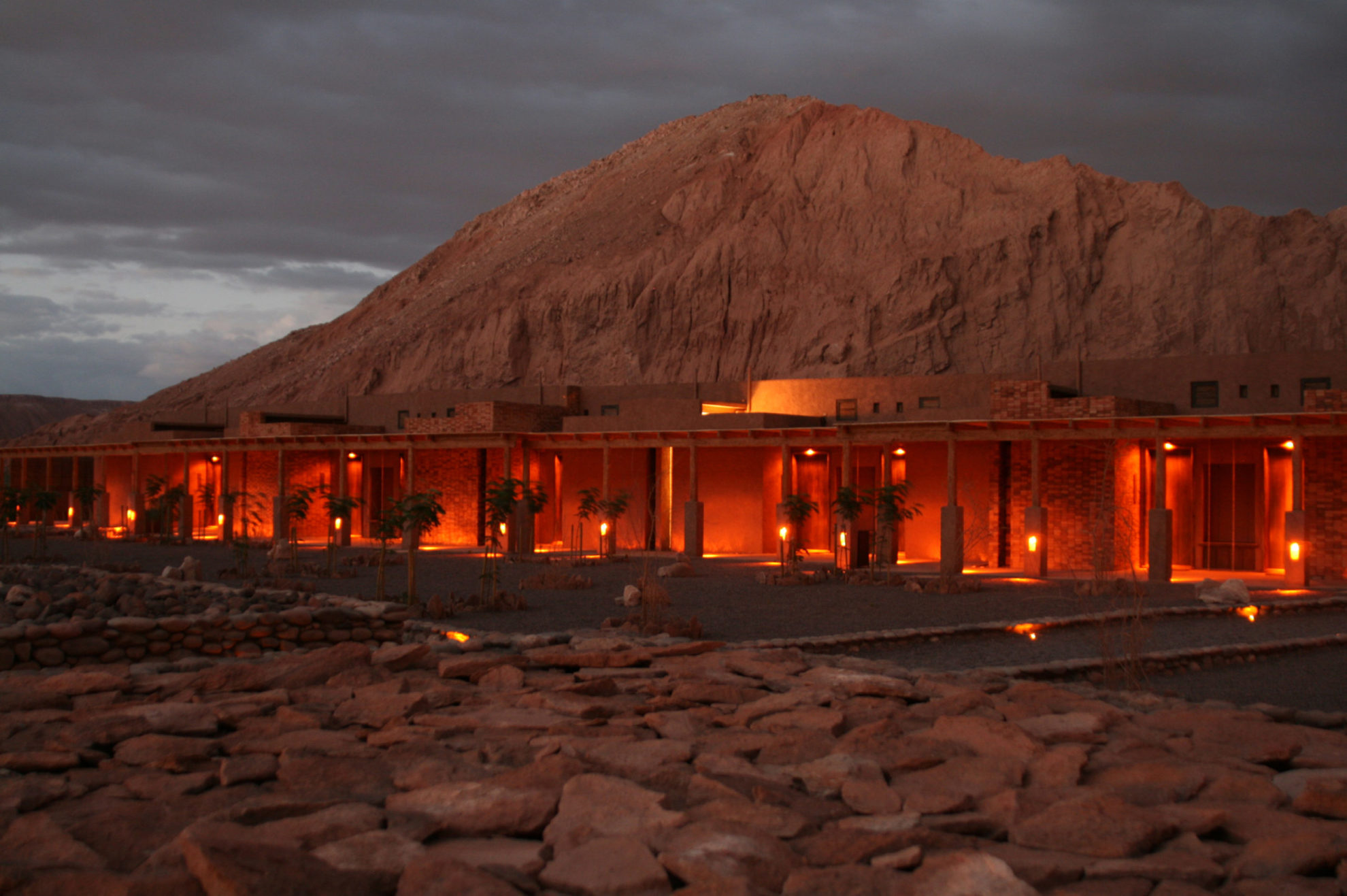 Chile - San Pedro De Atacama - 1560 - Hotel Alto Atacama Desert Lodge & Spa At Dusk