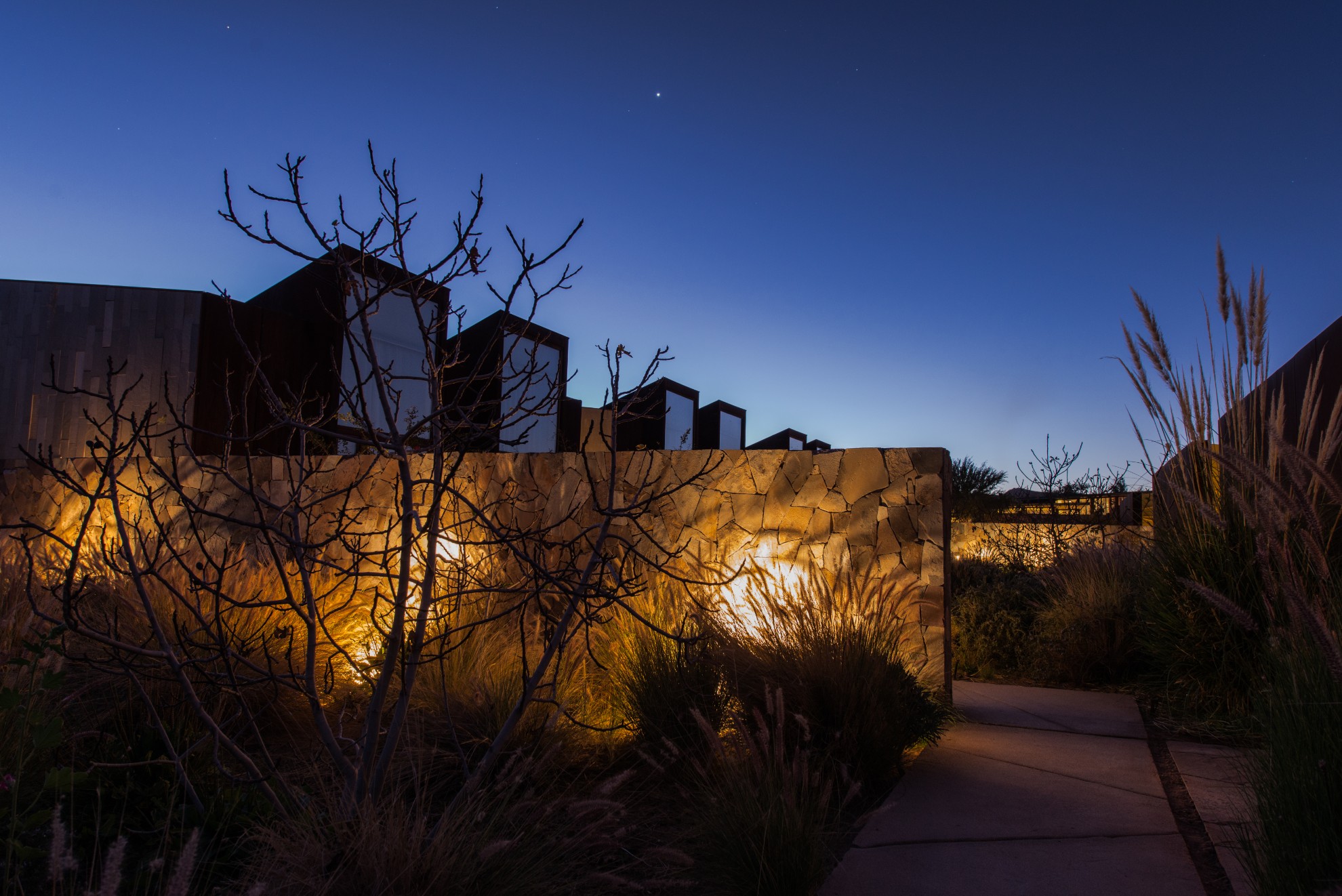 Chile - San Pedro de Atacama - 1560 - Tierra Atacama Exterior at Night