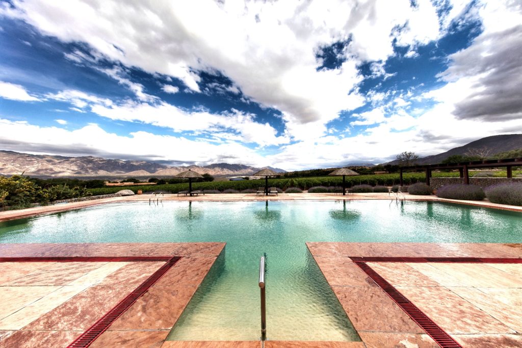 Argentina - NOA Cafayate - 1584 - Colome Swimming Pool Views