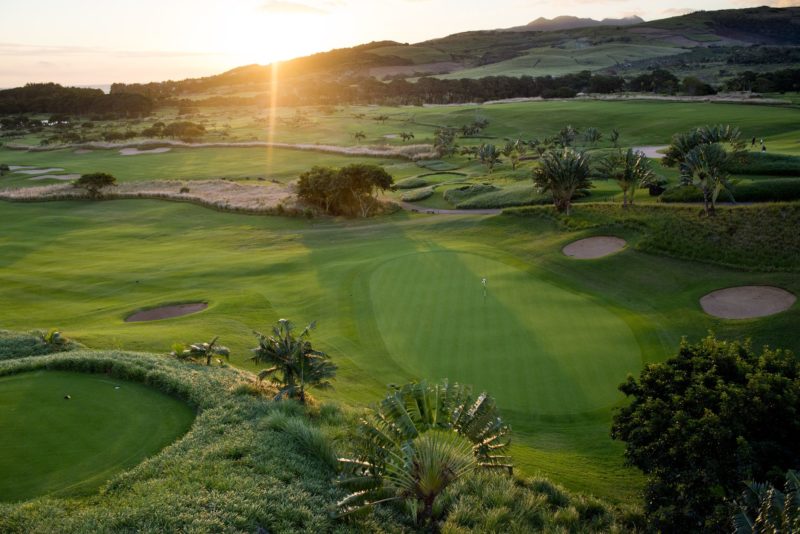 Mauritius - South Coast - 3996 - Heritage Telfair Resort & Spa - Golf Club - Sunset fairways