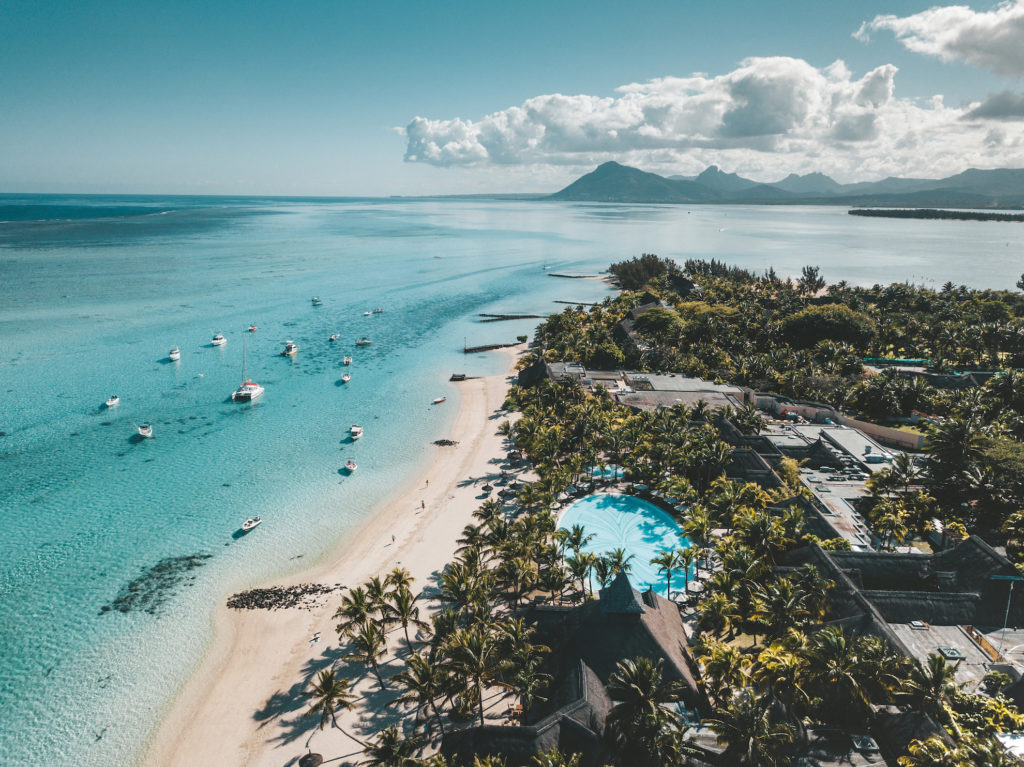 Mauritius - South West Coast - 3996 - Paradis Beachcomber Golf Resort & Spa aerial