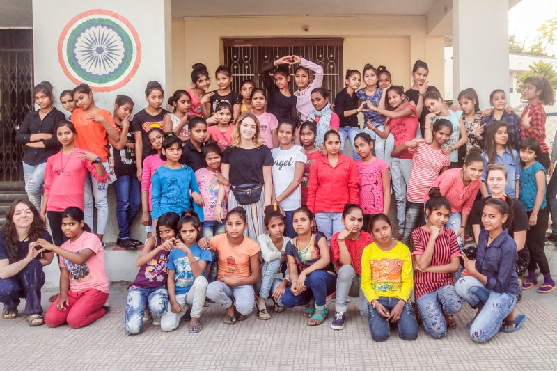 Community Project with Kids in India, Udaipur