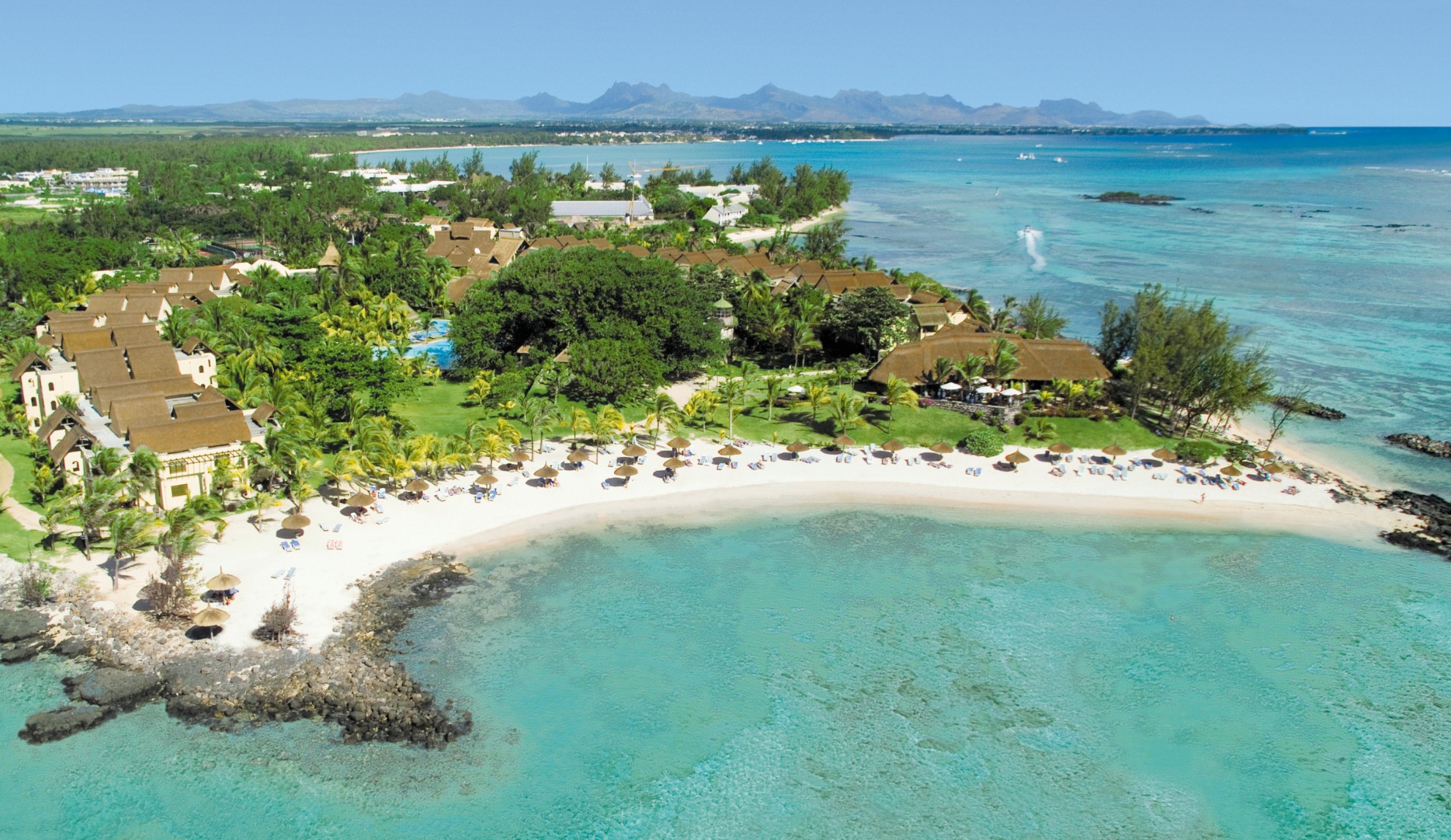 Canonnier Beachcomber Golf Resort & Spa Mauritius from above