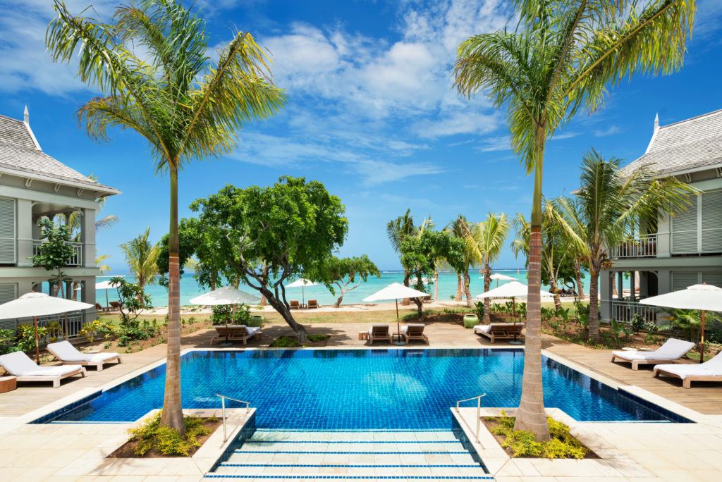 Mauritius - South West Coast - 3996 - St. Regis Swimming Pool Views