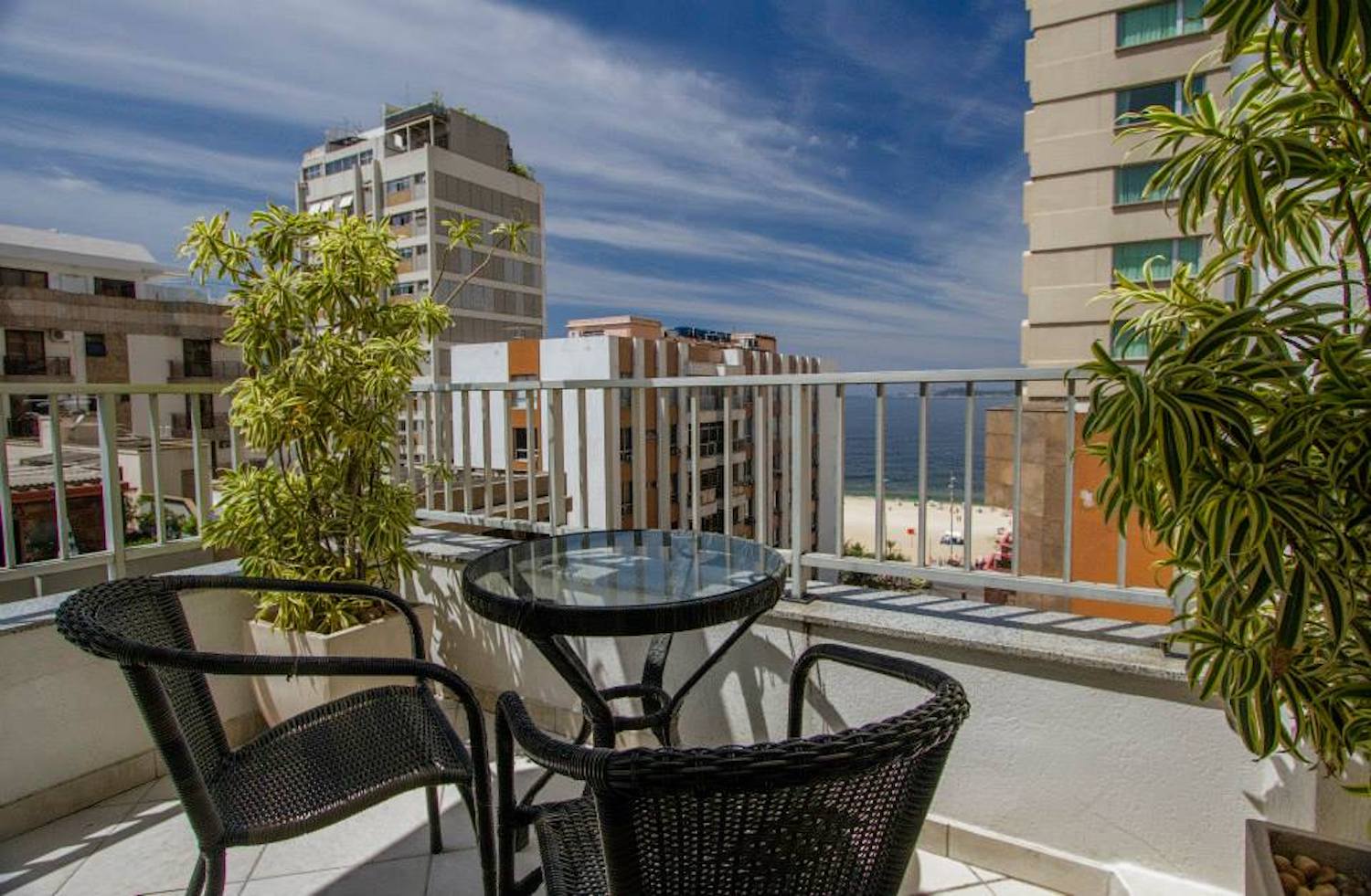 Brazil - Rio de Janeiro - 1569 - Ipanema Inn Balcony Overlooking City