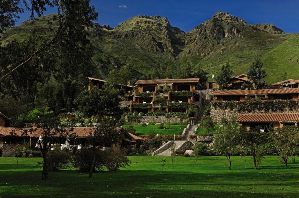 Peru - Sacred Valley - 1559 - Belmond Río Sagrado Hotel - Exterior Mountain Views