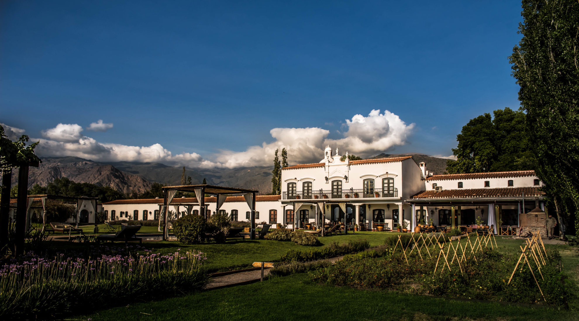 Argentina - NOA Cafayate - 1584 - Patios de Cafayate garden