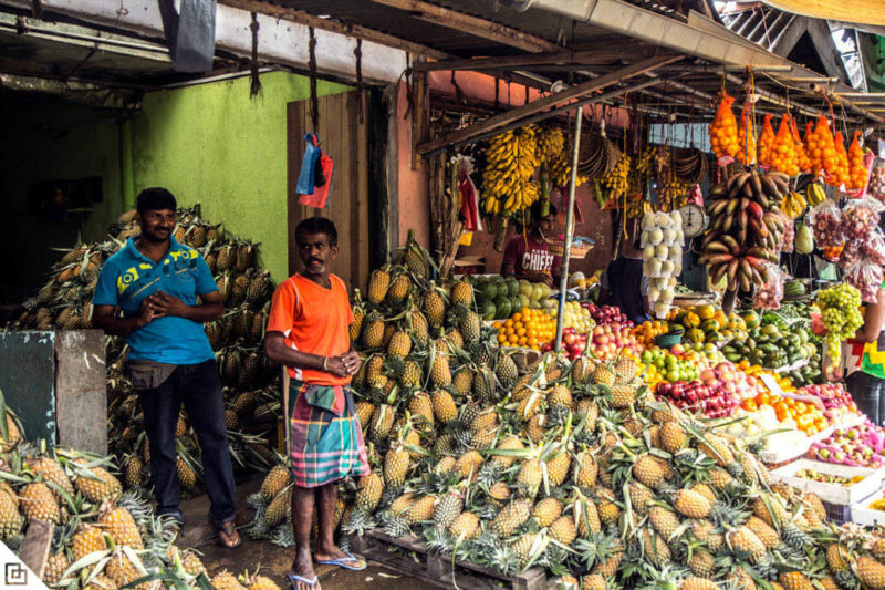 Exquisite Sri Lanka - 1567 - Negombo Local Market Fruit Stall
