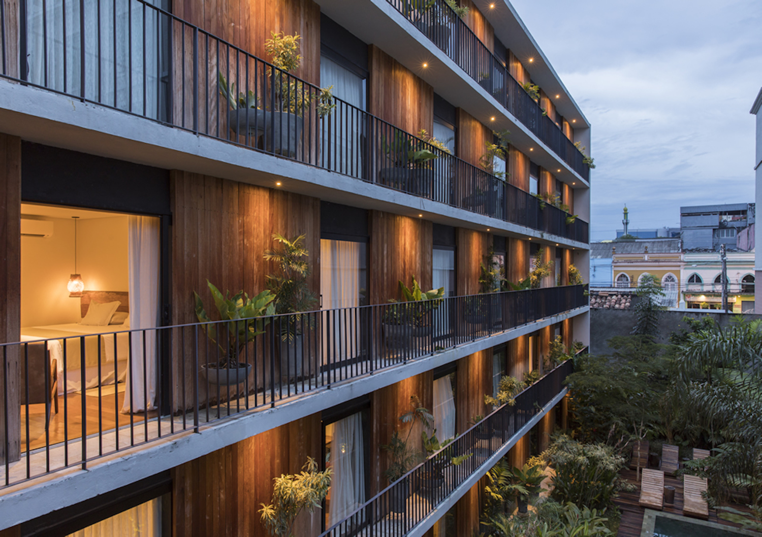 Brazil - Manaus - 1569 - Villa Amazonia Hotel Balcony