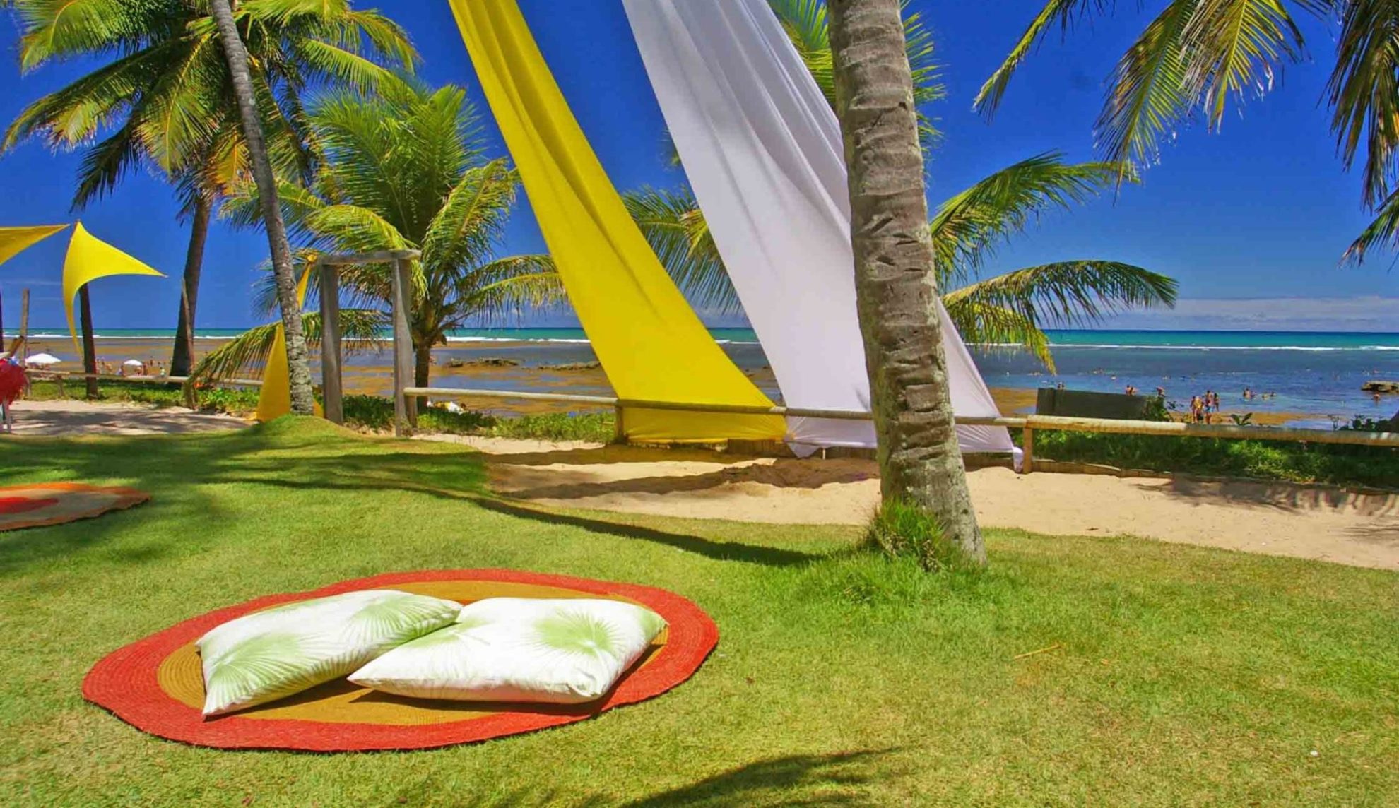 Brazil - Praia Do Forte - 1569 - Porto da Lua Hotel Beach Relaxation