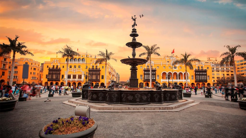 Peru - 1559 - Lima - Historical Centre - Fountain