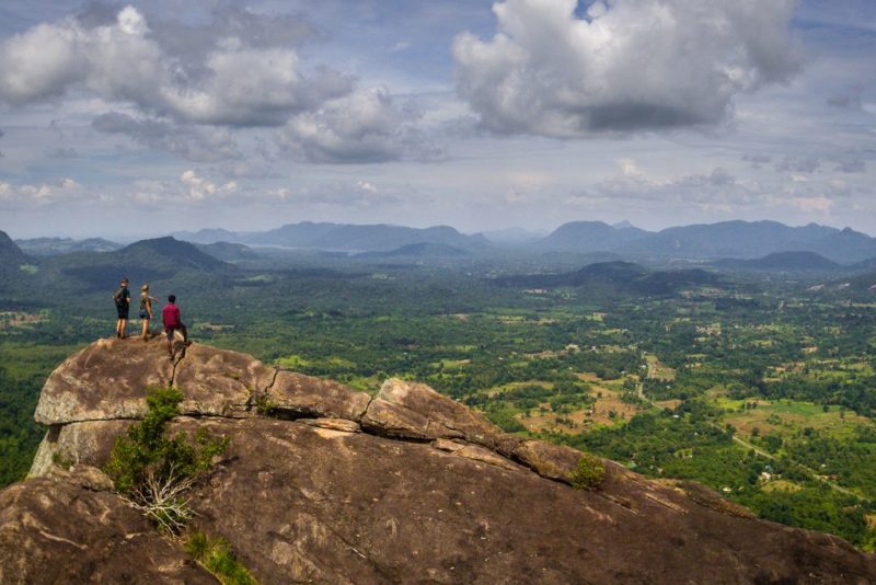 Sri Lanka Wildlife Adventure - 1567 - Morning Trekking Monkey Mountain - Views from the top