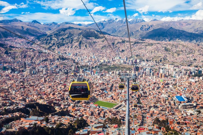 Bolivia - 1561 - Community Program - La Paz Cable Car