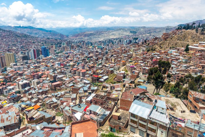 Bolivia - 1561 - Family Program - Paz City Panoramic View