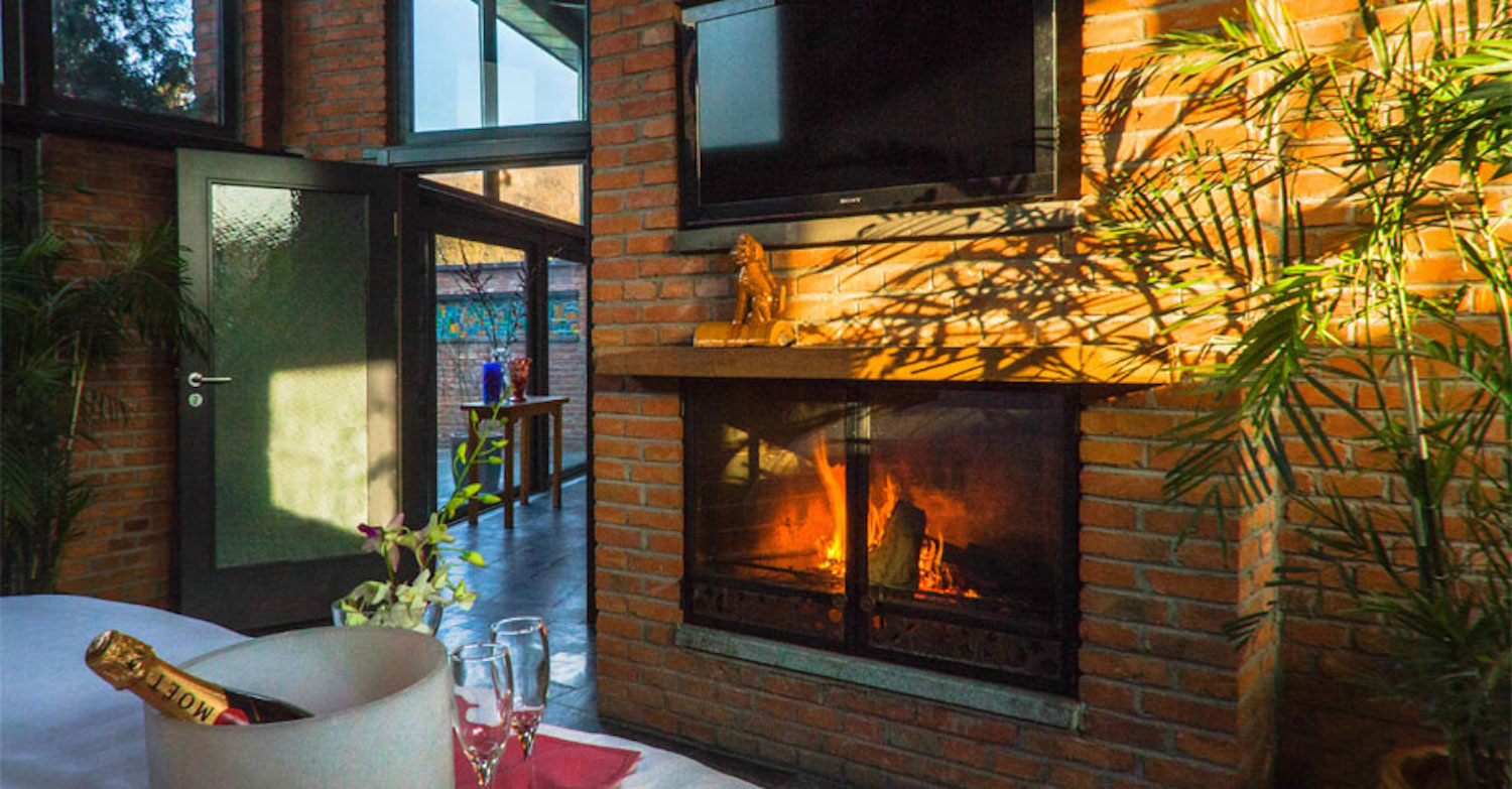 China - Beijing - 18262 - Brickyard Retreat Indoor Fire