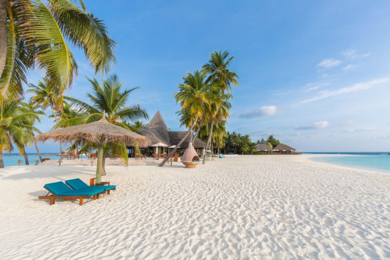 Maldives - North Ari Atoll - 1567 - Veligandu Island Resort - White sandy beach