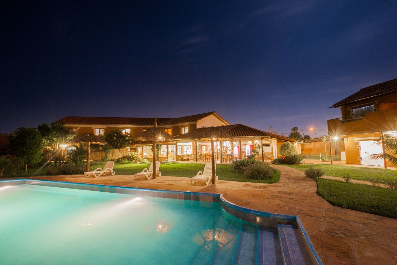 Bolivia - Concepcion - 1561 - Pool at night