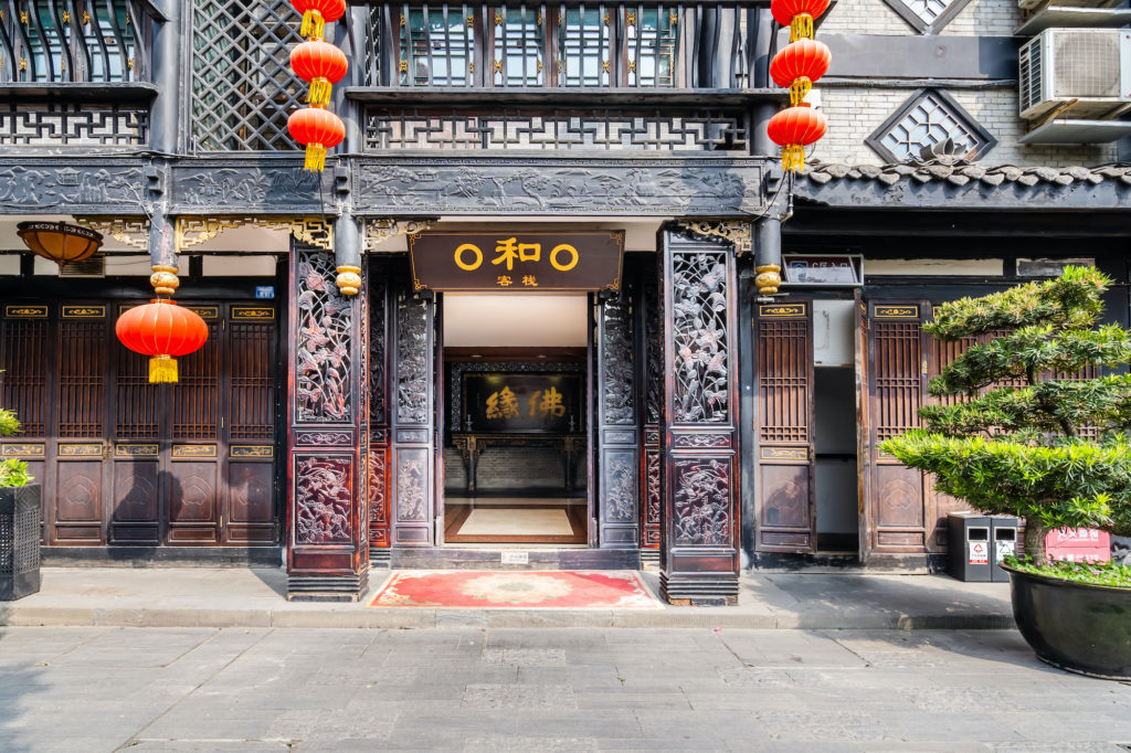 China - Chengdu - 18262 - The Buddha Zen Hotel exterior