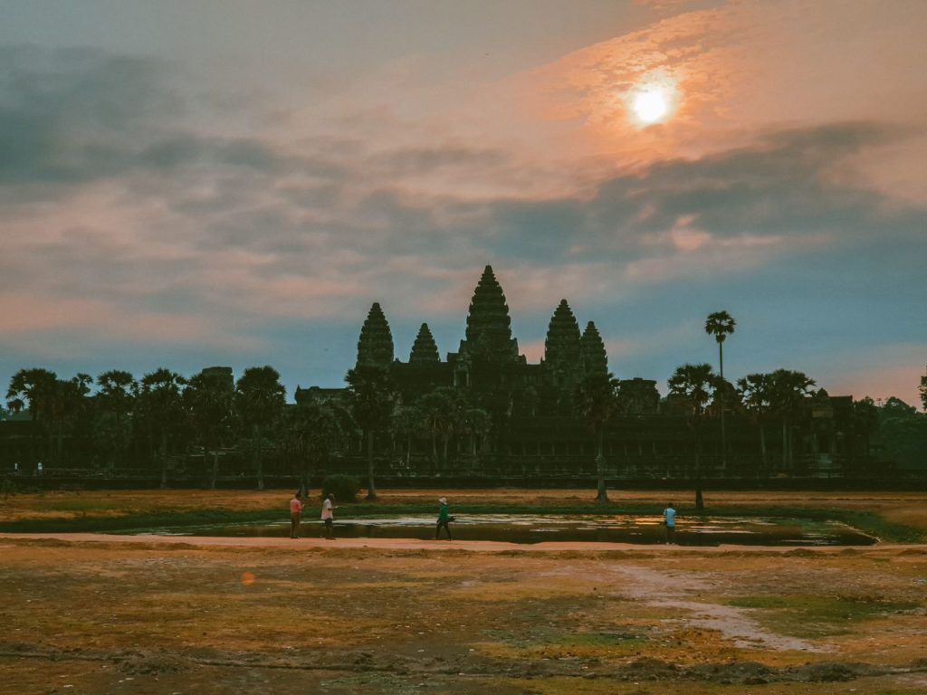 Cambodia - 18260 - Angkor Wat Temple - Sunset