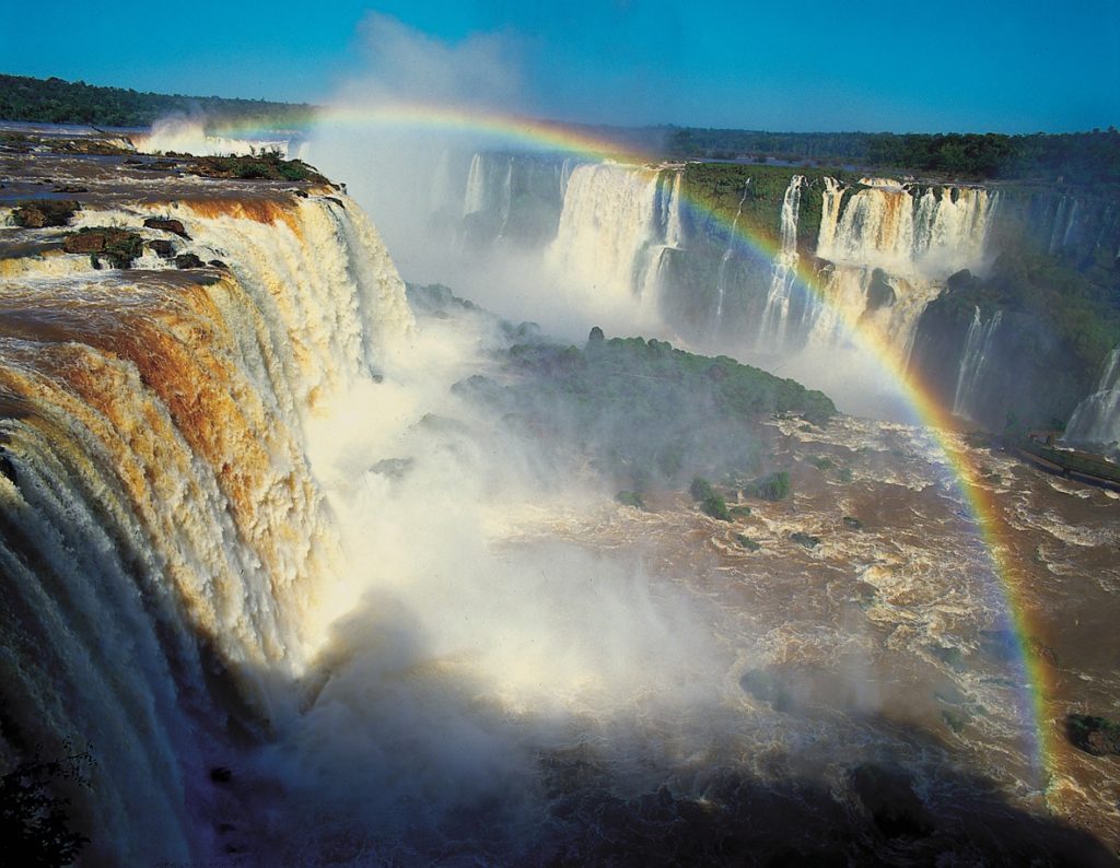 Brazil - 1584 - Exclusive Luxury - Iguacu Falls Waterfall Rainbow
