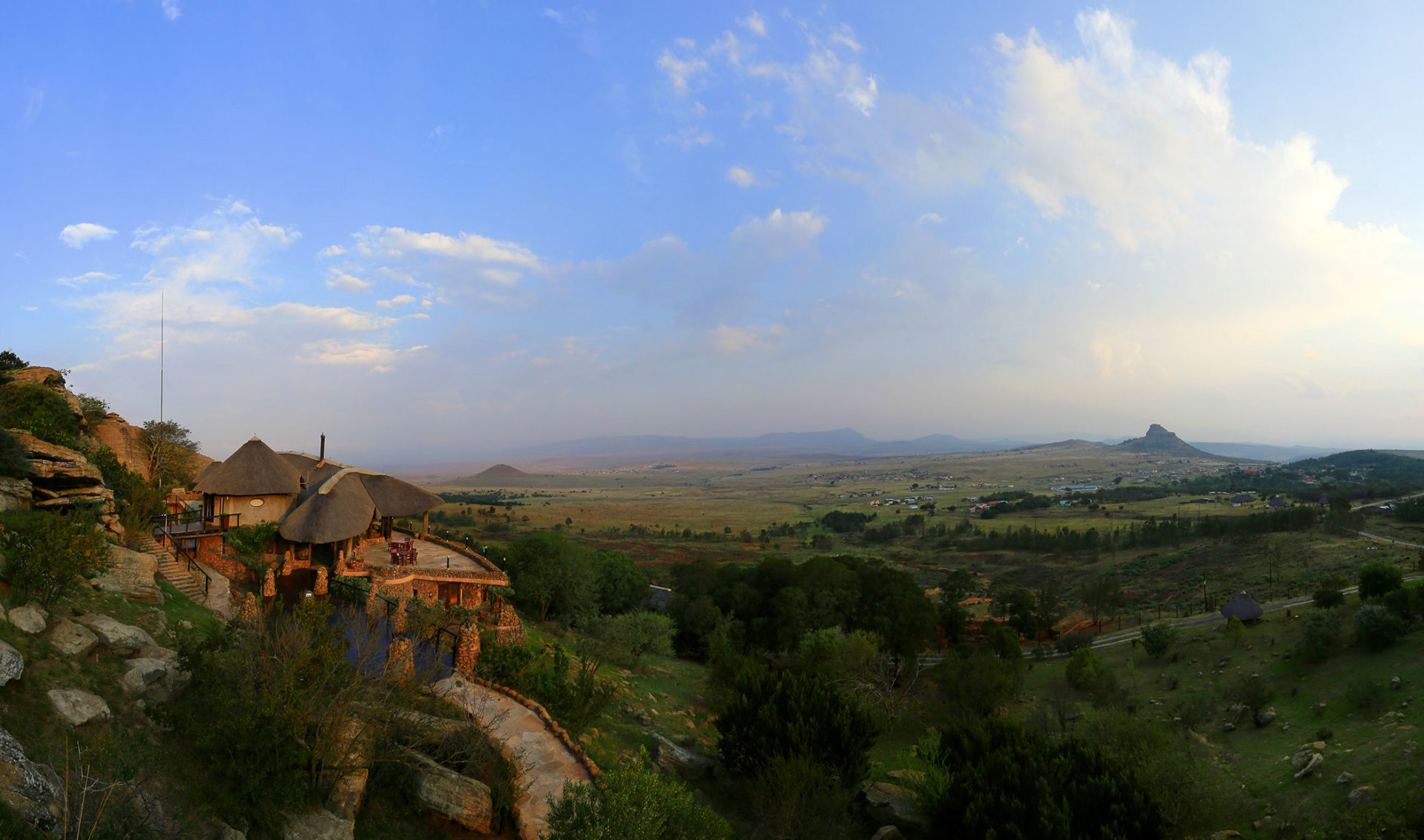 South Africa - Battlefields - Isandlwana Lodge - Panoramic Views