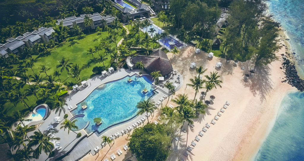 Mauritius - South Coast - 3996 - Outrigger Resort aerial view