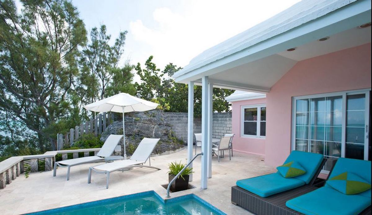 Bermuda - Somerset Village - Cambridge Beaches Resort & Spa pool and seating