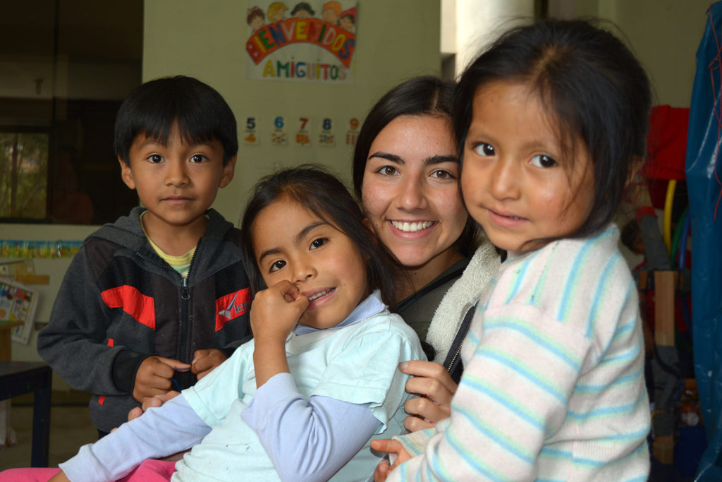 Care Work at Kindergarten in Peru