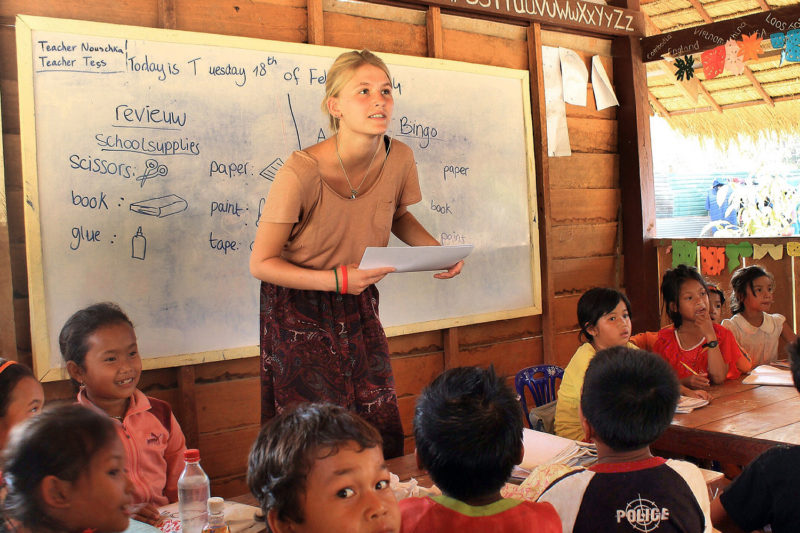 Volunteer Teacher in Cambodia