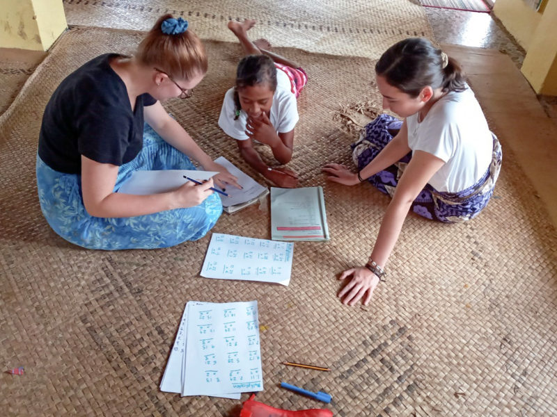 Kids Teaching Project in Fiji