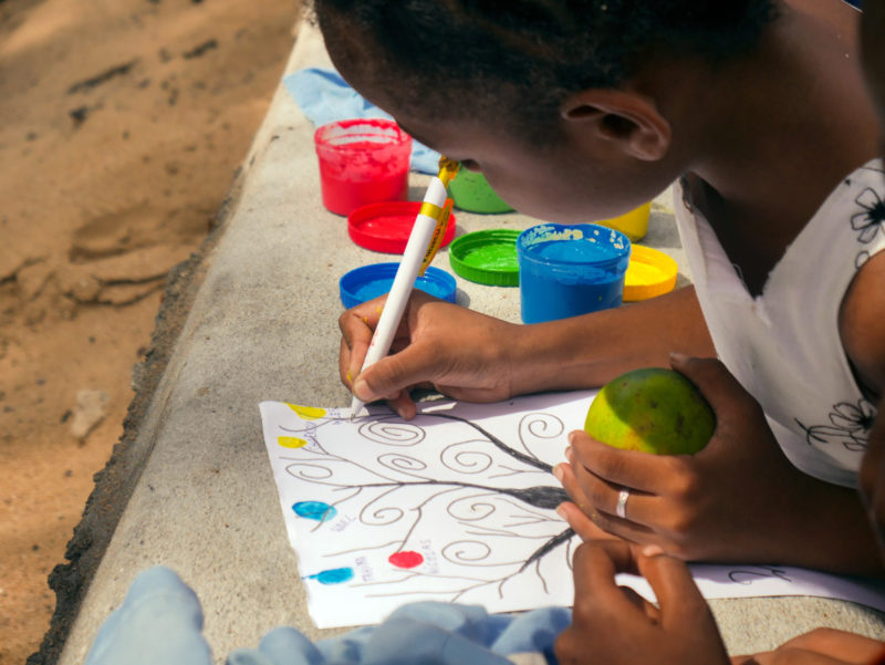 Drawing and Play for Kids in Madagascar