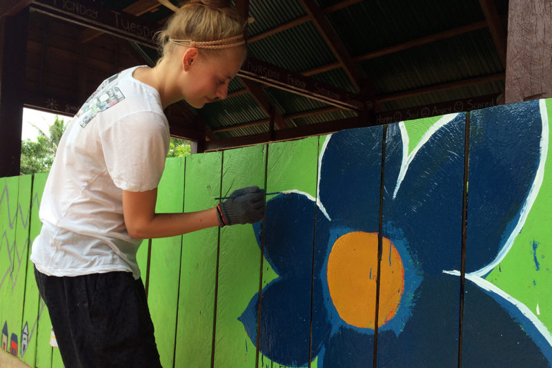 Cambodia Community Painting Project