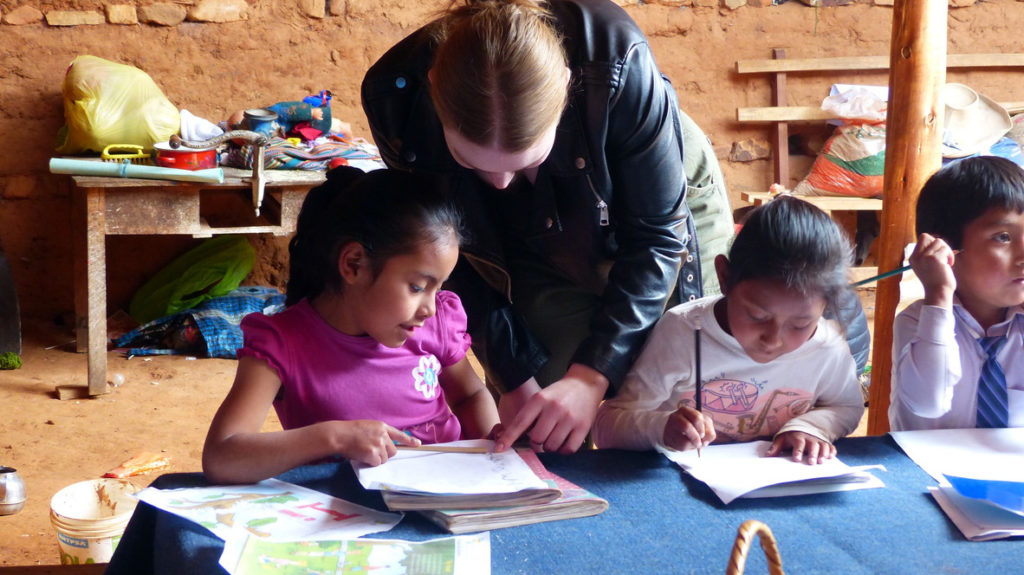 Educating Young Peruvian Kids