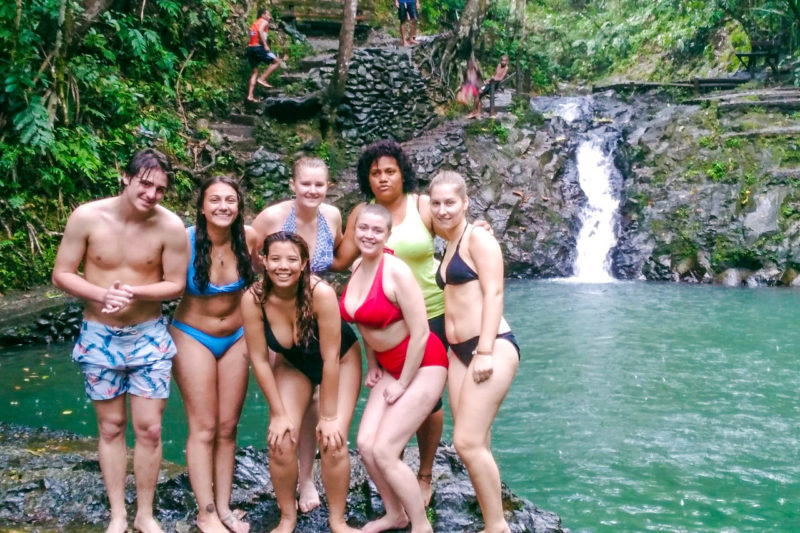 Group Trip to Fiji Waterfalls