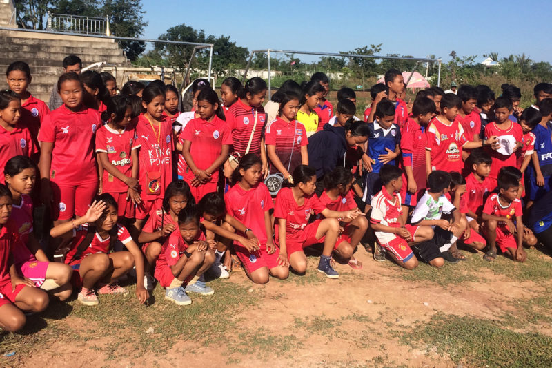 Girls Football in Cambodia