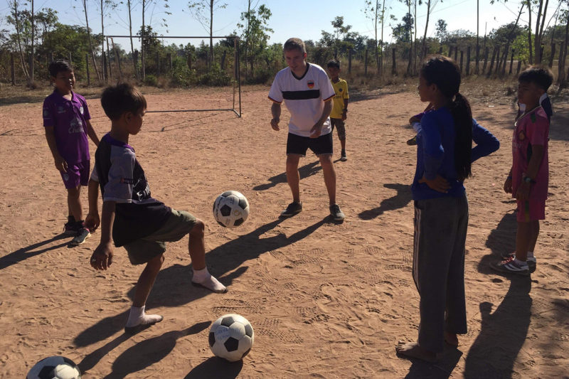 Coach Football in Cambodia