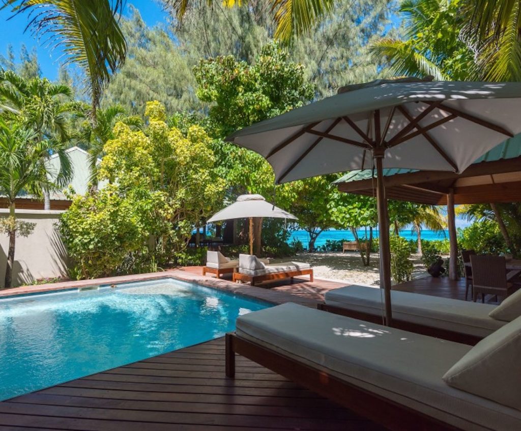 Seychelles - Denis Private Island - 1554 - Denis Island Resort pool