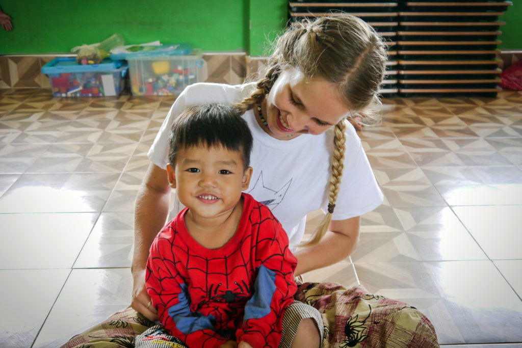 Kindergarten Volunteer Project Laos