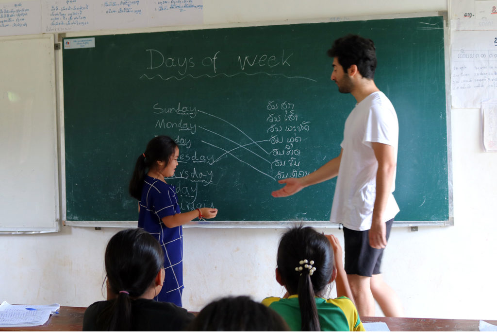 Classroom Teaching in Laos