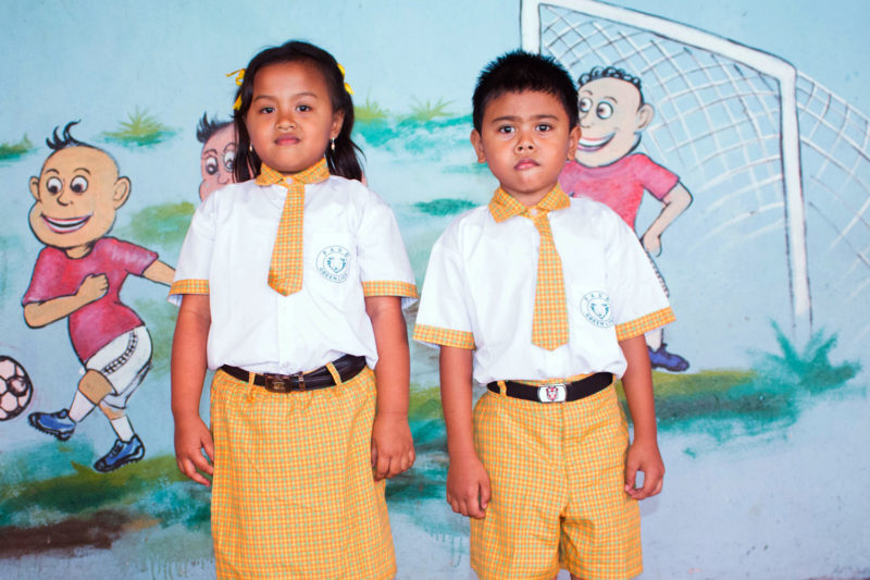 Young Kids in Bali, Indonesia