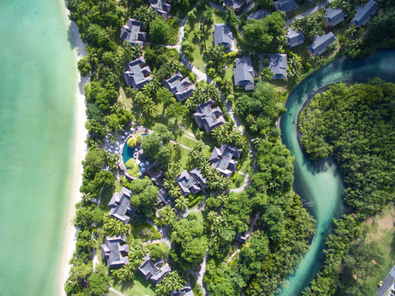 Seychelles - Mahe island - 1554 - Constance Ephelia Resort aerial