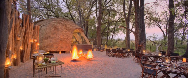 andBeyond Sandibe Okavango Safari Lodge - Guest Area