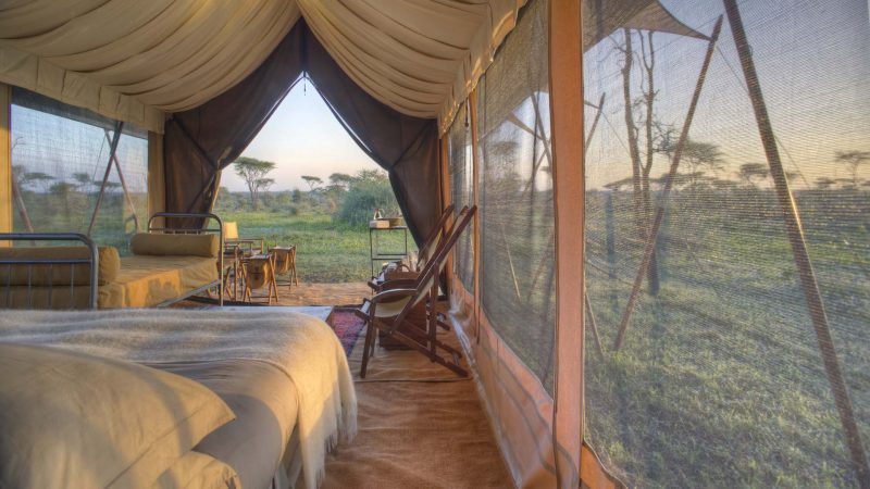 andBeyond Serengeti Under Canvas - Bedroom