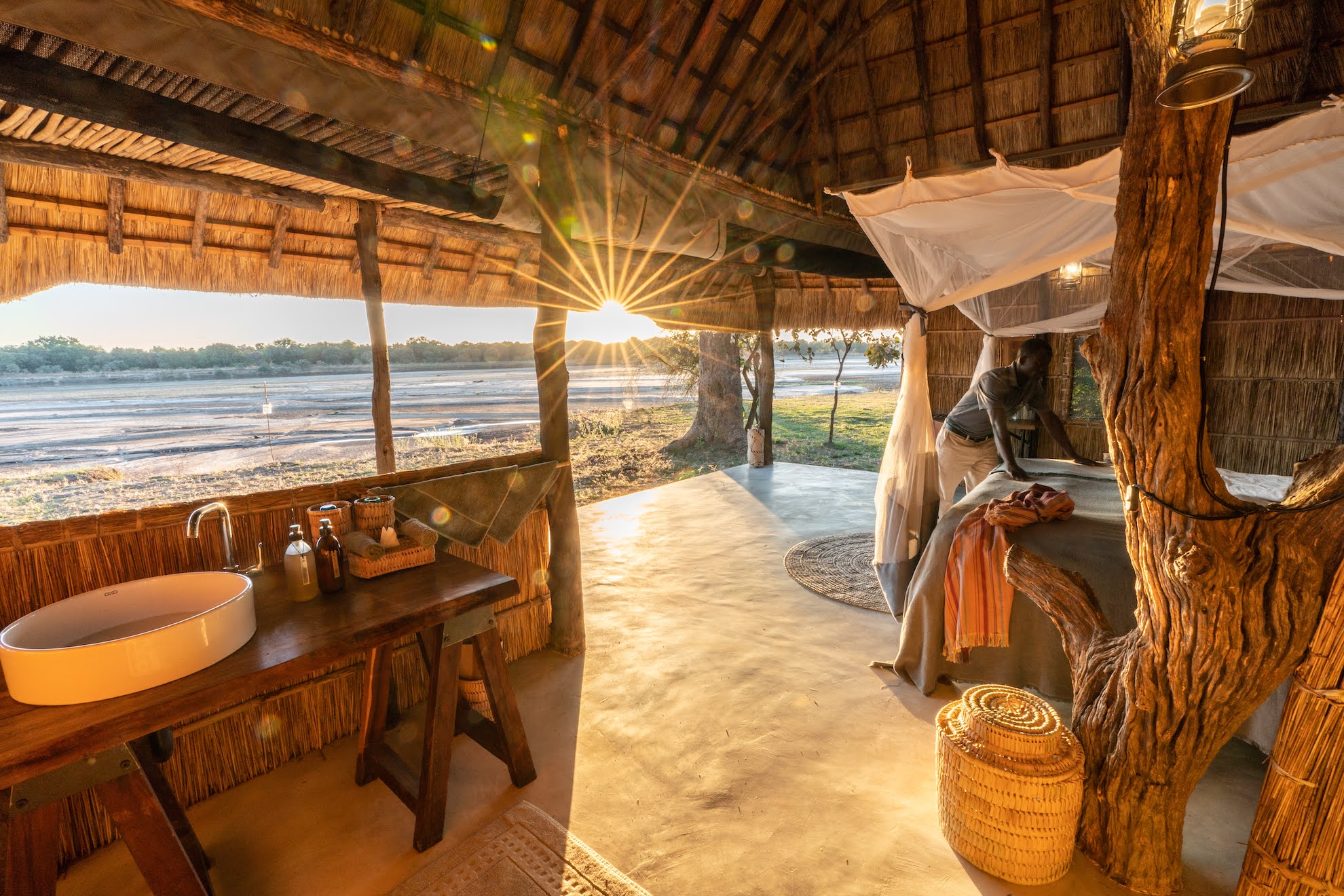 Zambia - South Luangwa National Park - 1564 - Kakuli sunset